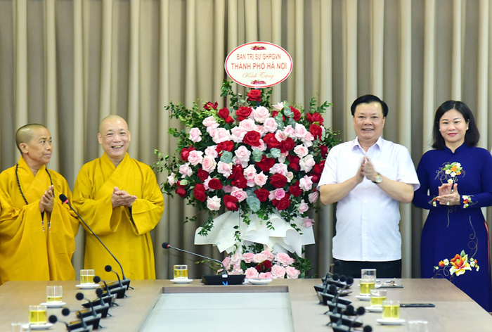 Giáo hội Phật giáo Việt Nam TP Hà Nội phát huy truyền thống, tiếp tục đồng hành dân tộc