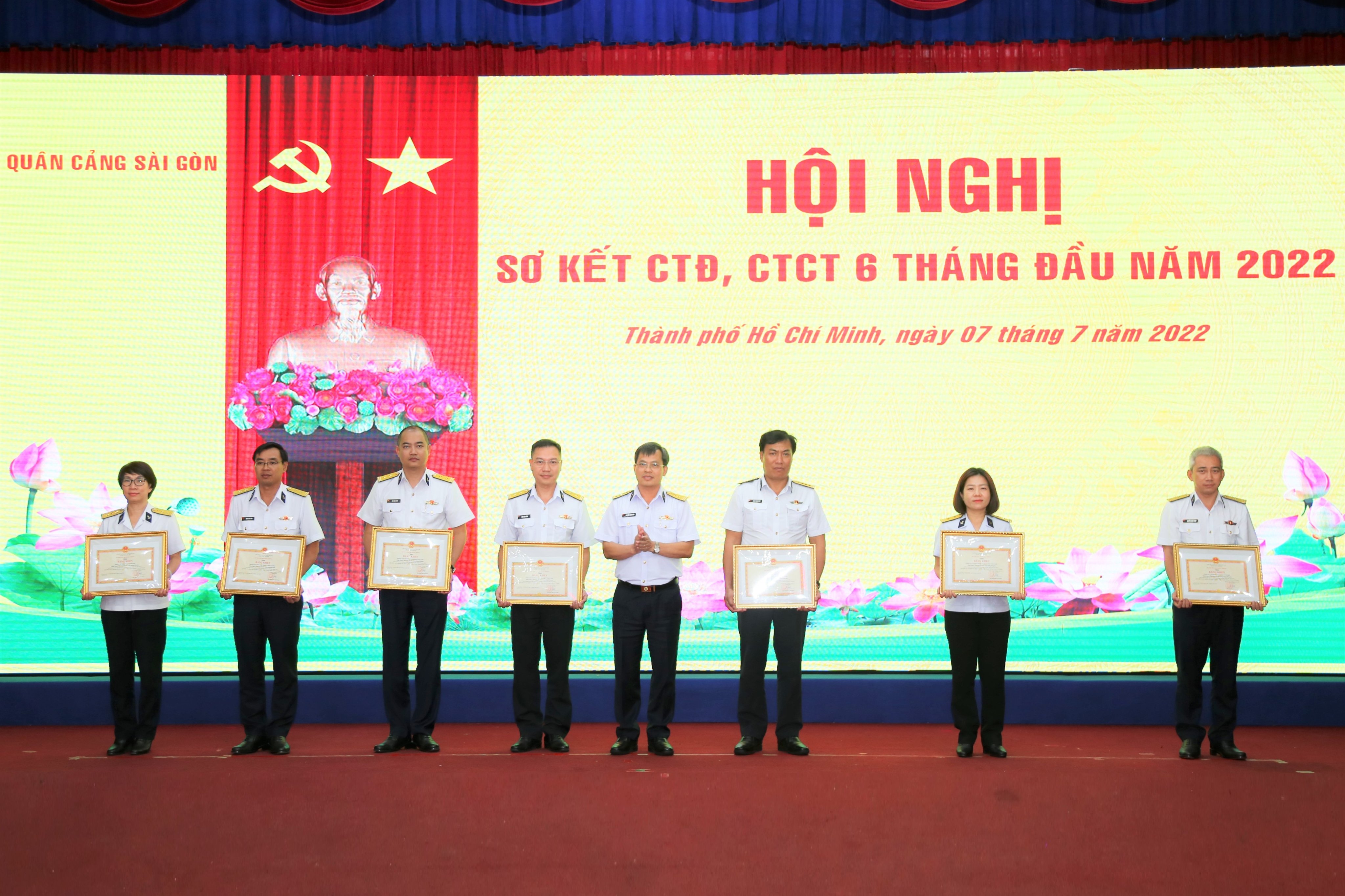 Sơ kết công tác đảng, công tác chính trị 6 tháng đầu năm 2022