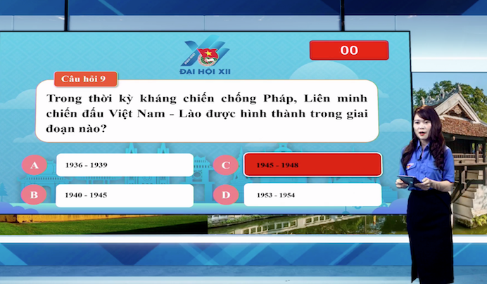 Đoàn viên, thanh niên hăng hái tham gia thi tìm hiểu Tình hữu nghị đặc biệt Việt Nam - Lào