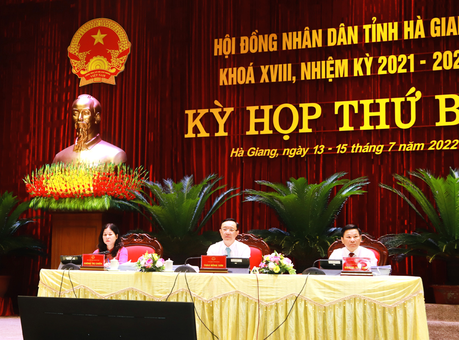 Kỳ họp thứ Bảy HĐND tỉnh Hà Giang Xem xét, quyết nghị nhiều chính sách quan trọng