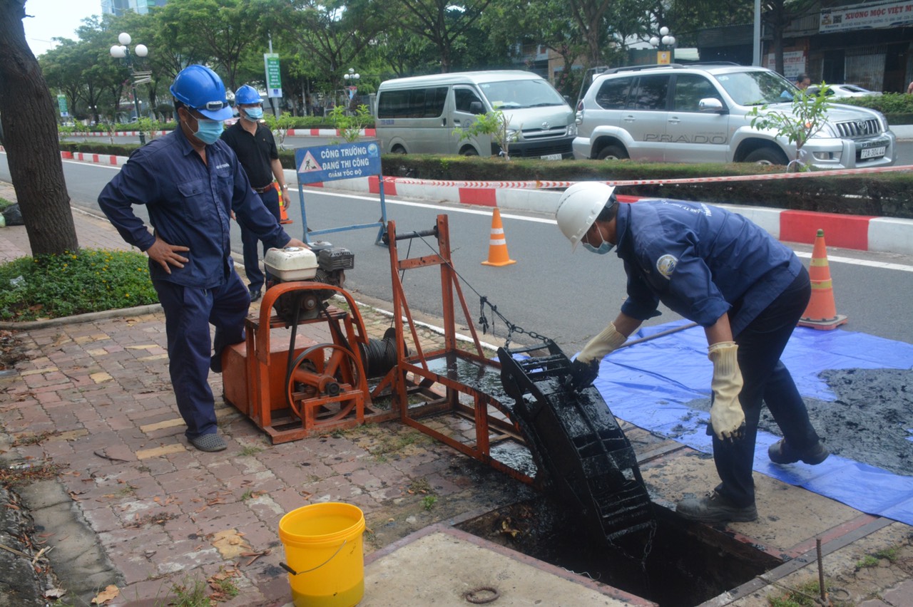 Bà Rịa - Vũng Tàu Hiệu quả từ sáng chế Cụm tời nạo vét cống