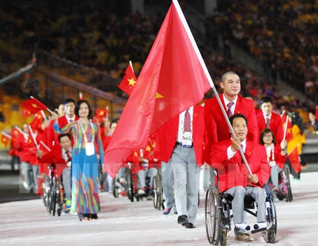 154 thành viên Đoàn thể thao Người khuyết tật Việt Nam dự ASEAN ParaGames 11