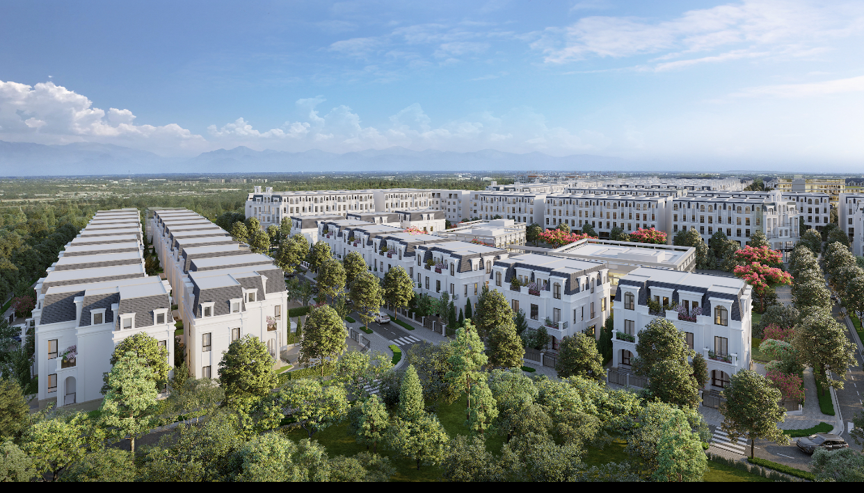 Thảo Viên Villas Sống chậm giữa ốc đảo xanh Hinode Royal Park