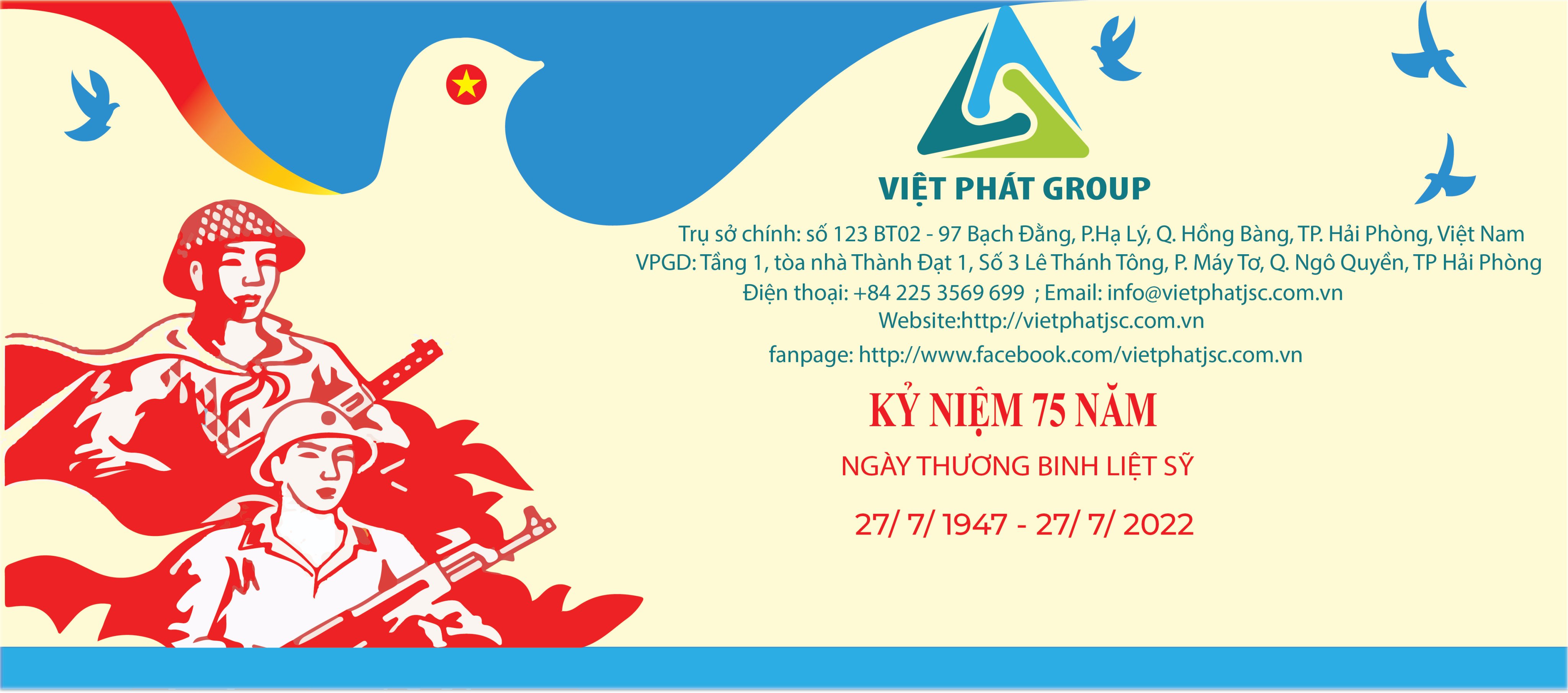 Kỷ niệm 75 năm Ngày Thương binh - Liệt sỹ 27 7 1947 - 27 7 2022