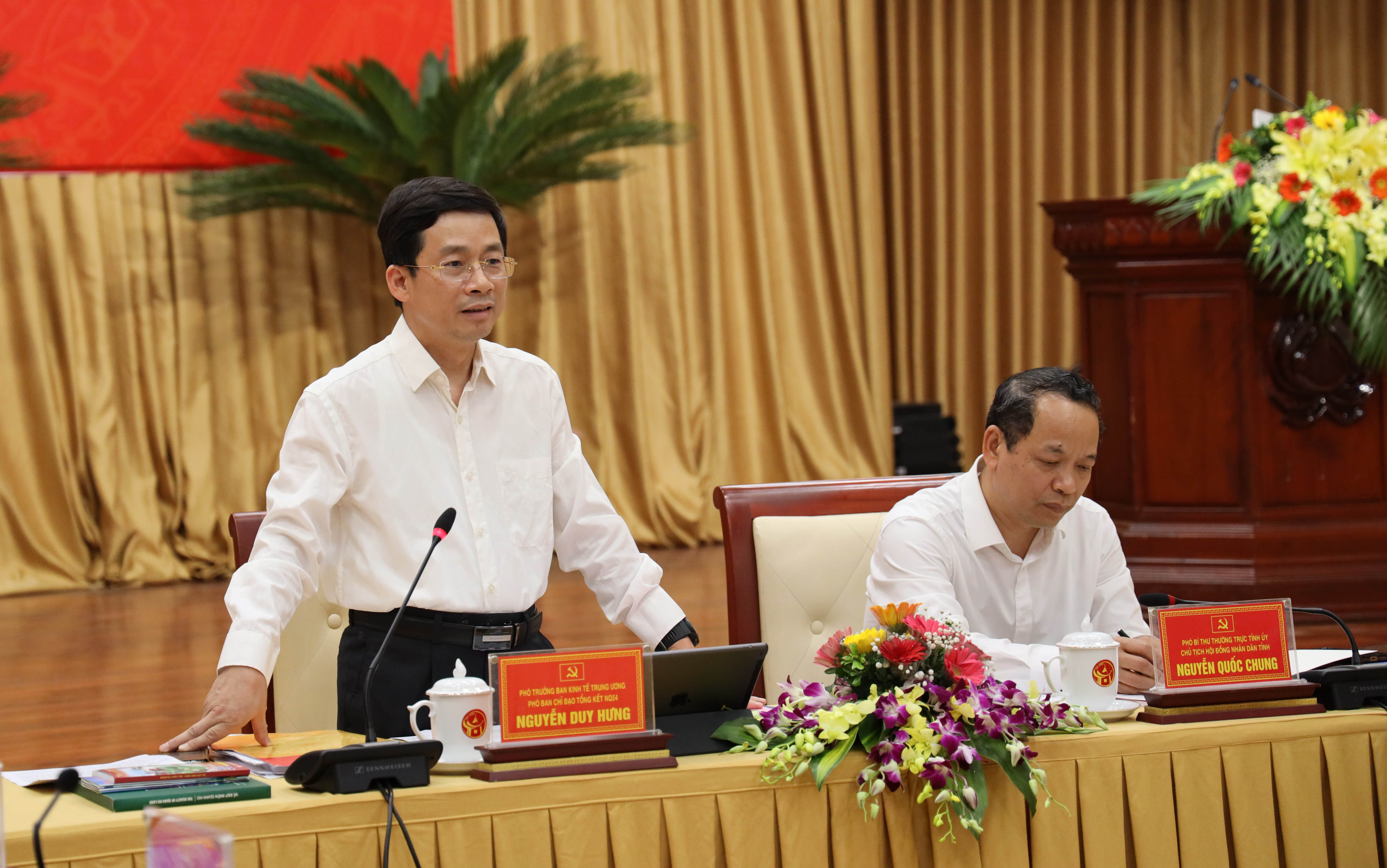 Thực hiện Nghị quyết 54 Có tỉnh trở thành cánh chim đầu đàn về phát triển công nghiệp