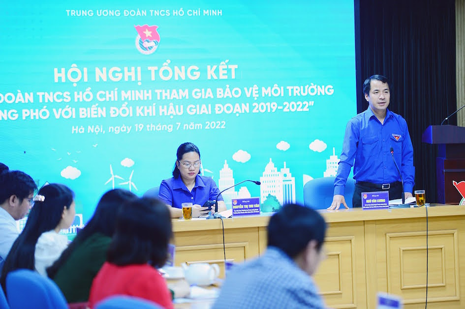 Thanh niên tham gia bảo vệ môi trường, ứng phó với biến đổi khí hậu