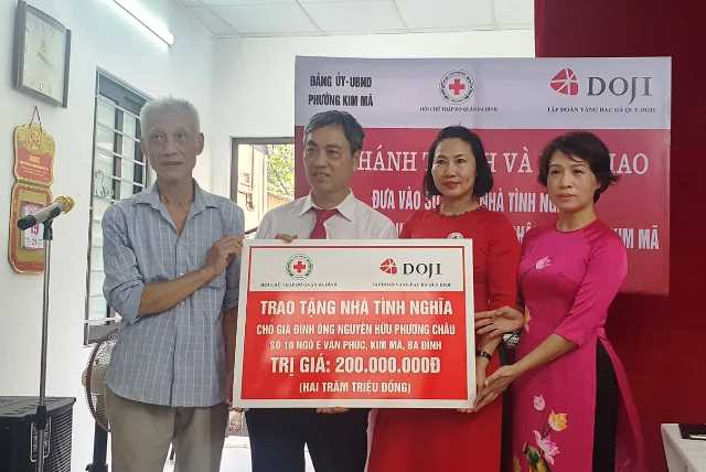 Quận Ba Đình Khánh thành và bàn giao nhà tình nghĩa