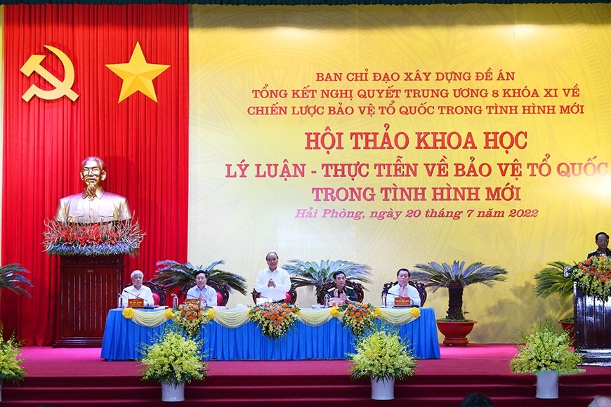“Lý luận - Thực tiễn về bảo vệ Tổ quốc trong tình hình mới”