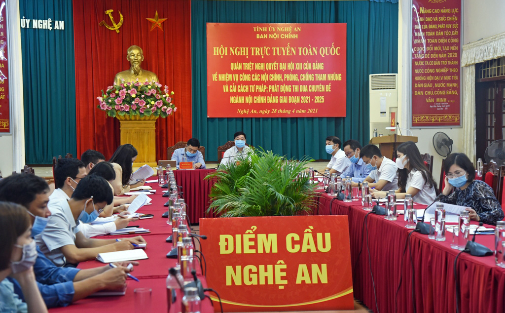 Nghệ An Thực hiện nhiều giải pháp phòng ngừa, phát hiện tham nhũng