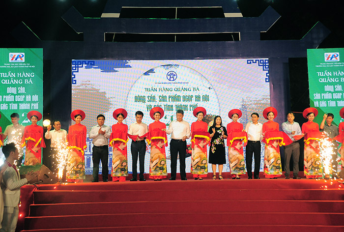Khai mạc Tuần hàng Quảng bá nông sản, sản phẩm OCOP Hà Nội và các tỉnh, thành phố năm 2022