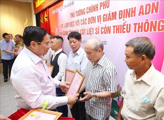 Đẩy nhanh tiến độ, hiệu quả công tác tìm kiếm, quy tập, xác định danh tính hài cốt liệt sỹ