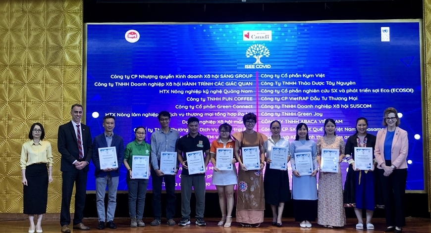 29 doanh nghiệp tạo tác động được nhận Gói hỗ trợ thử nghiệm mô hình kinh doanh mới