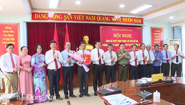 Thành lập Ban Chỉ đạo phòng, chống tham nhũng, tiêu cực tỉnh Đồng Nai