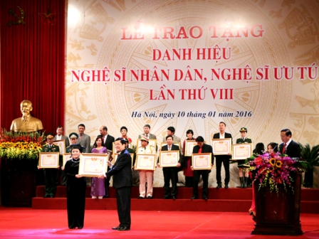 Gần 500 hồ sơ đề nghị xét tặng danh hiệu Nghệ sỹ Nhân dân, Nghệ sỹ Ưu tú