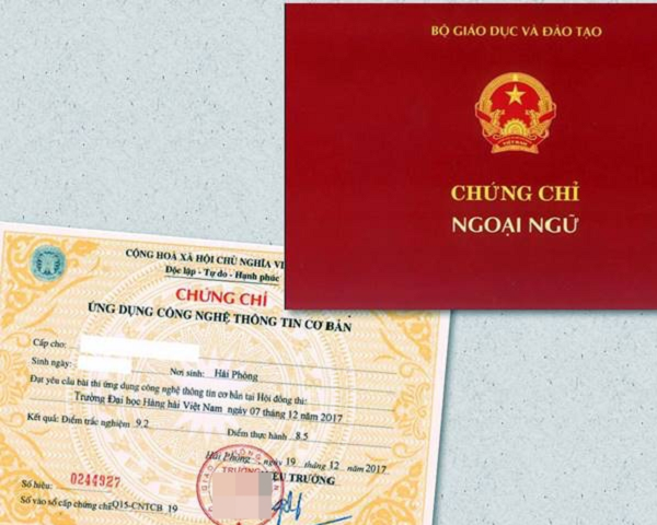 Viên chức ở ngành nào được bỏ chứng chỉ ngoại ngữ
