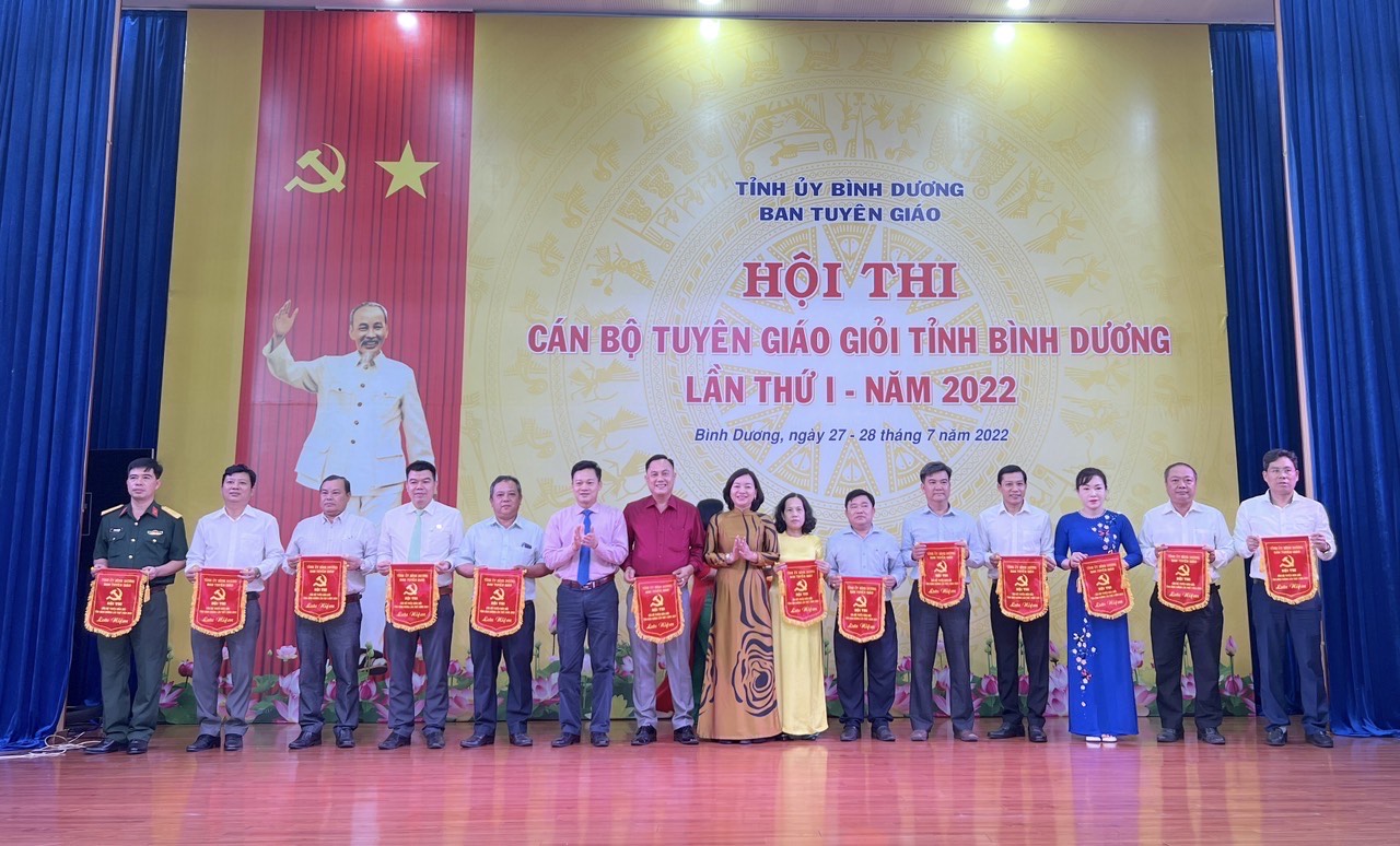 Bình Dương khai mạc Hội thi cán bộ tuyên giáo giỏi lần thứ I năm 2022