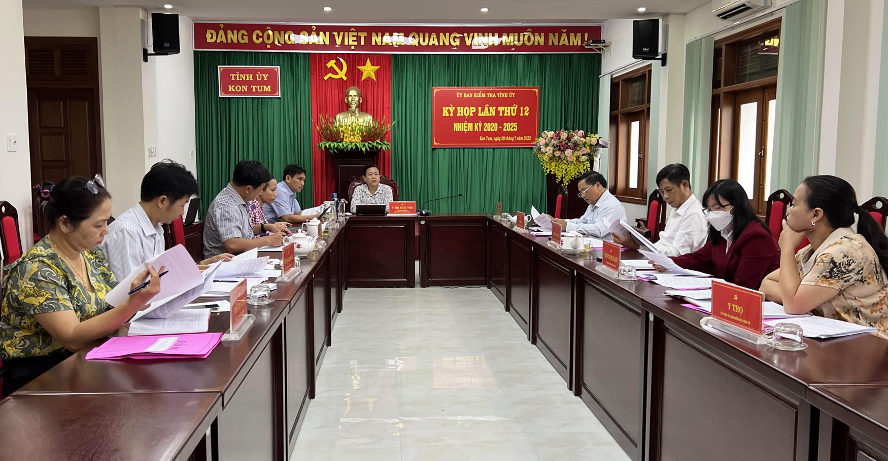 Kon Tum Kiểm tra, giám sát và thi hành kỷ luật trong Đảng