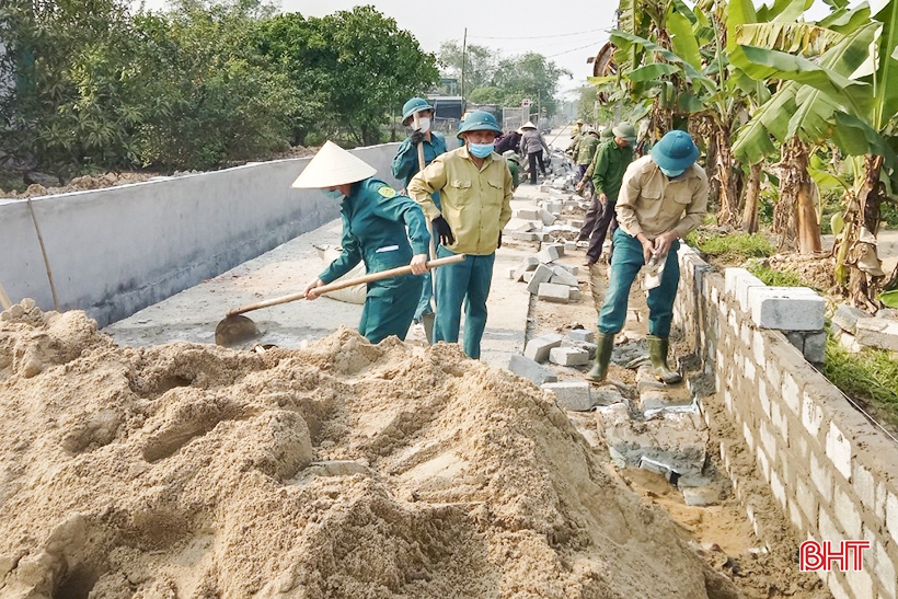 Phát huy vai trò đảng viên trong phong trào xây dựng nông thôn mới