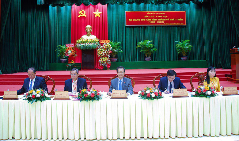 Hội thảo “An Giang 190 năm hình thành và phát triển”