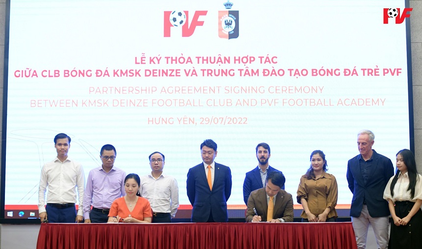 Cầu thủ trẻ Việt Nam có cơ hội sang Bỉ thi đấu