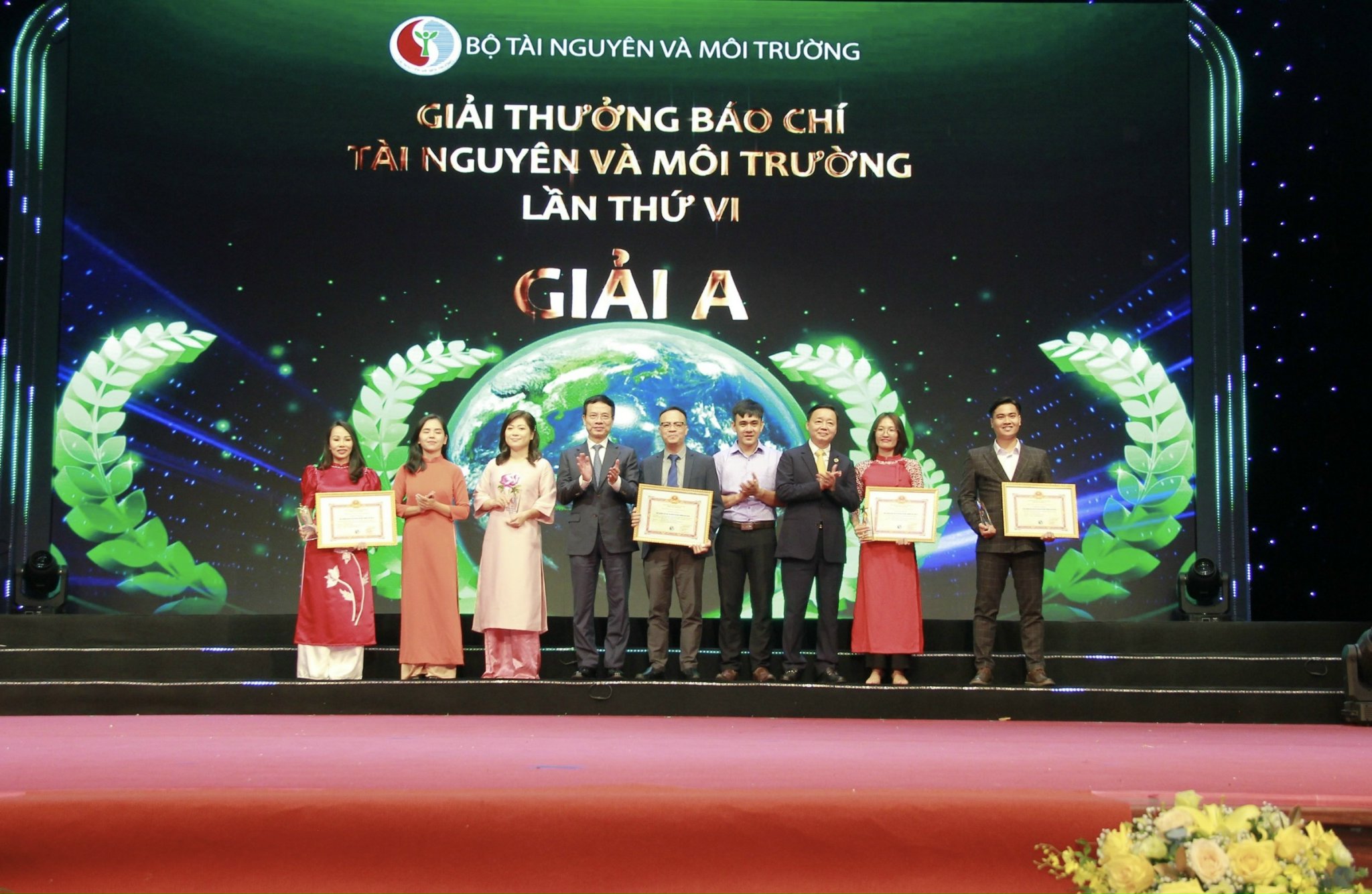Báo điện tử Đảng Cộng sản VN đạt giải A Giải thưởng Báo chí Tài nguyên và Môi trường năm 2022