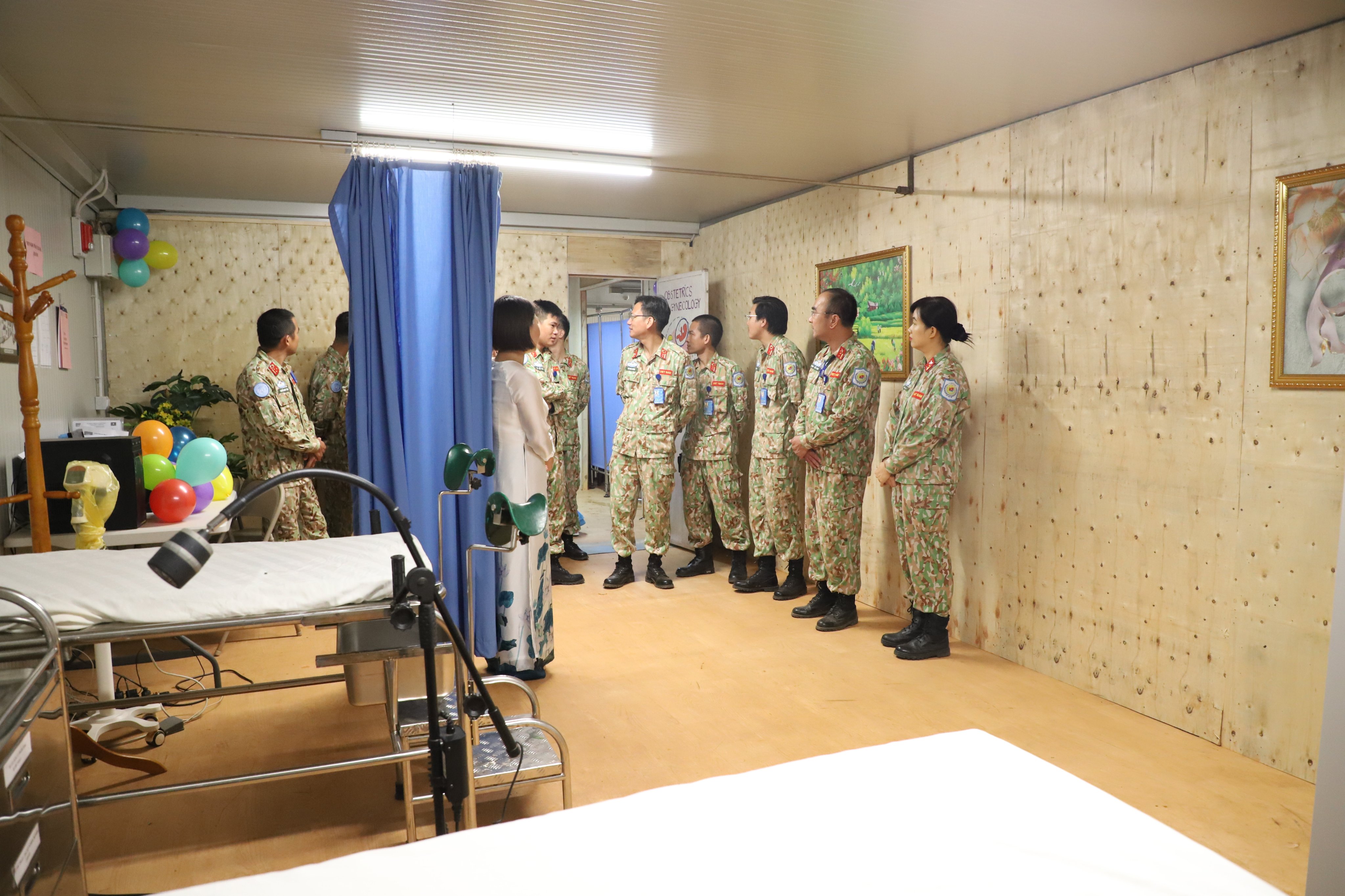 Bệnh viện dã chiến 2 4 khánh thành phòng khám sản khoa tại Nam Sudan
