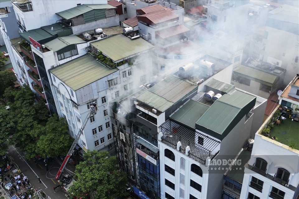Hà Nội 3 cán bộ, chiến sĩ cảnh sát phòng cháy, chữa cháy hy sinh