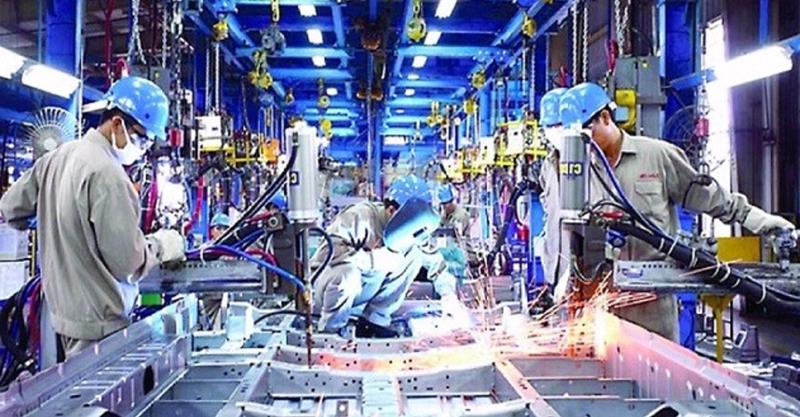 7 tháng năm 2022, chỉ số sản xuất công nghiệp tăng 8,8