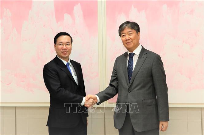 Thường trực Ban Bí thư Võ Văn Thưởng kết thúc chuyến thăm và làm việc tại Hàn Quốc