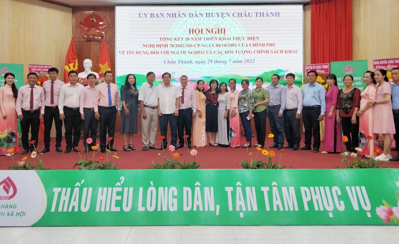 Châu Thành Tổng kết 20 năm triển khai Nghị định số 78 của Chính phủ