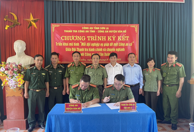 Triển khai mô hình “Mỗi đội nghiệp vụ giúp đỡ một Công an xã”