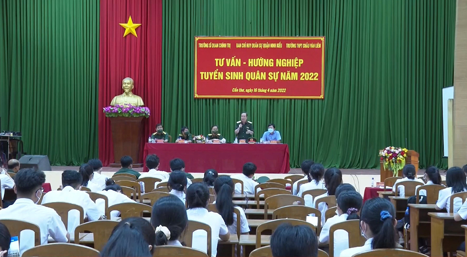Các trường Quân đội không giới hạn số lần điều chỉnh nguyện vọng của thí sinh