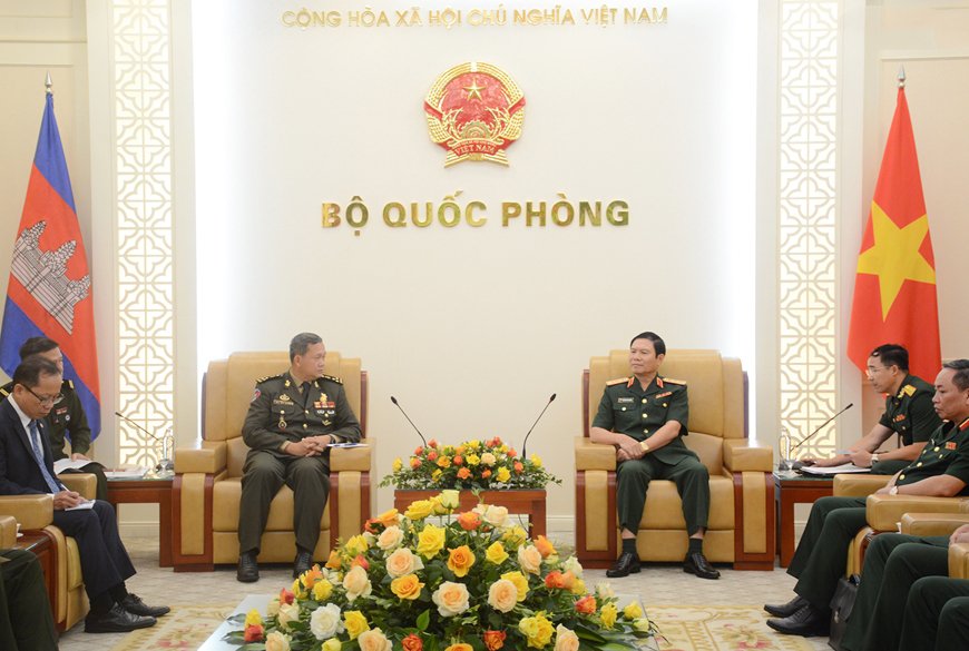 Tăng cường hợp tác quốc phòng Việt Nam – Campuchia