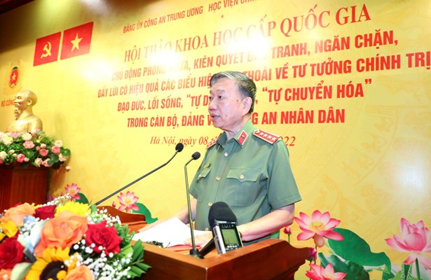 Xây dựng lực lượng CAND trong sạch, vững mạnh, chính quy, tinh nhuệ, hiện đại