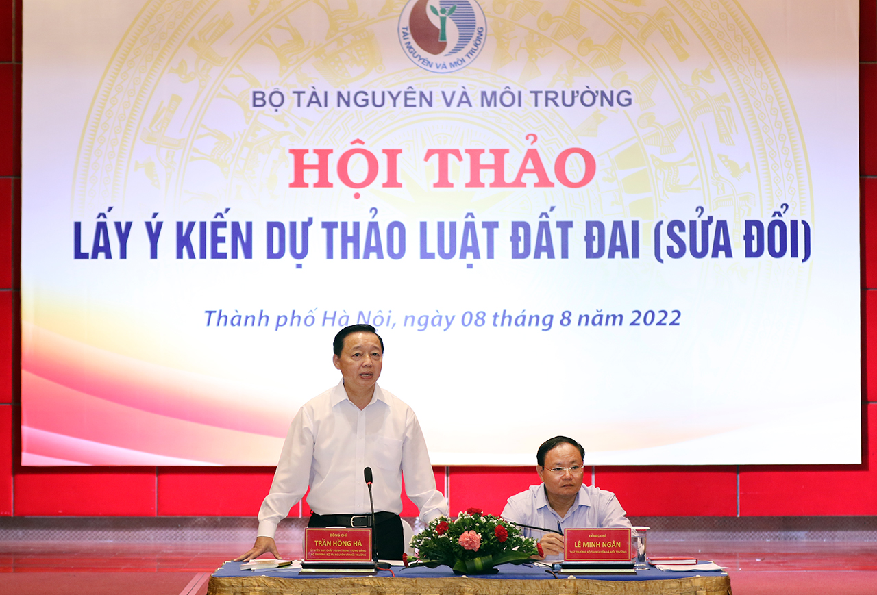 Dự thảo Luật Đất đai sửa đổi đảm bảo tính thống nhất về nội dung và thể thức