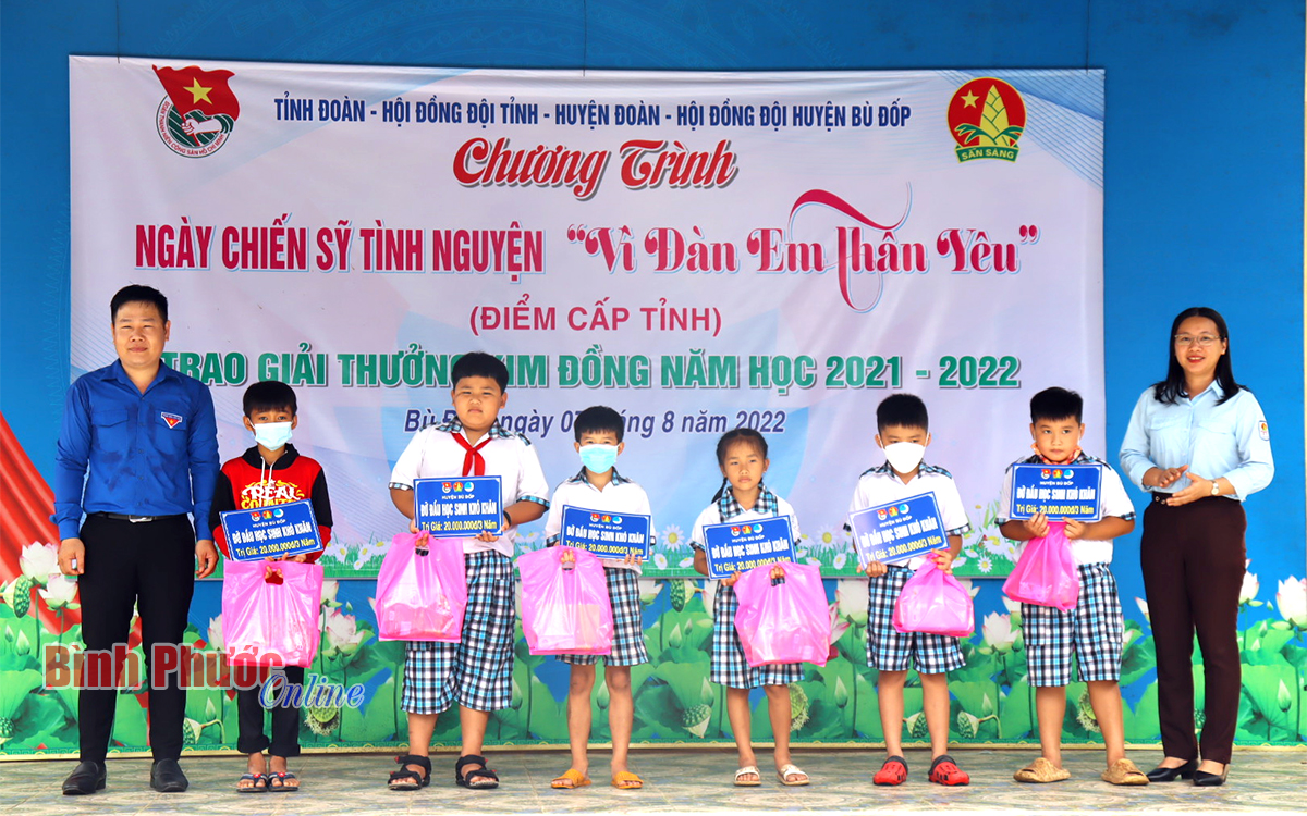 Bình Phước Nhiều hoạt động “Vì đàn em thân yêu”