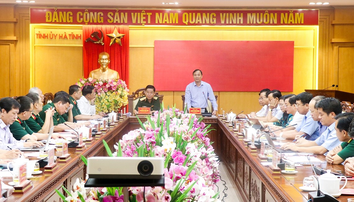Hà Tĩnh lãnh đạo nâng cao hiệu quả nhiệm vụ QPAN trong tình hình mới