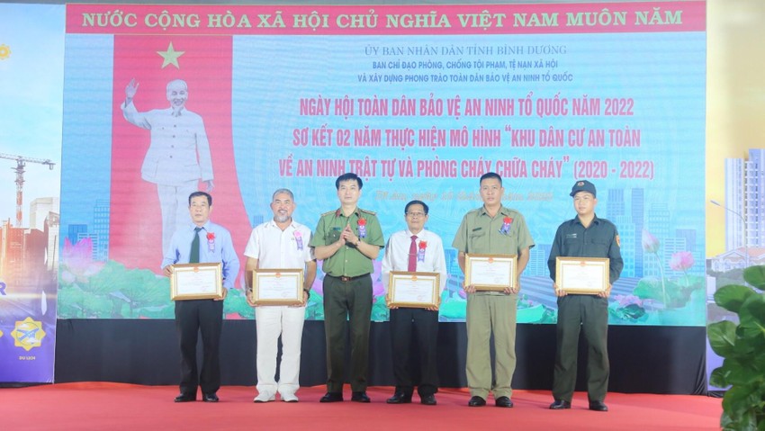Bình Dương tổ chức Ngày hội Toàn dân bảo vệ an ninh tổ quốc