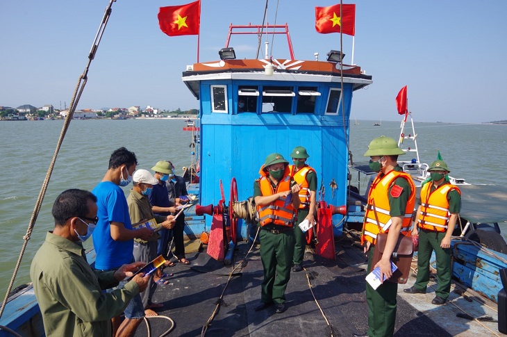 Bộ đội Biên phòng Hà Tĩnh Học Bác để cống hiến và phụng sự