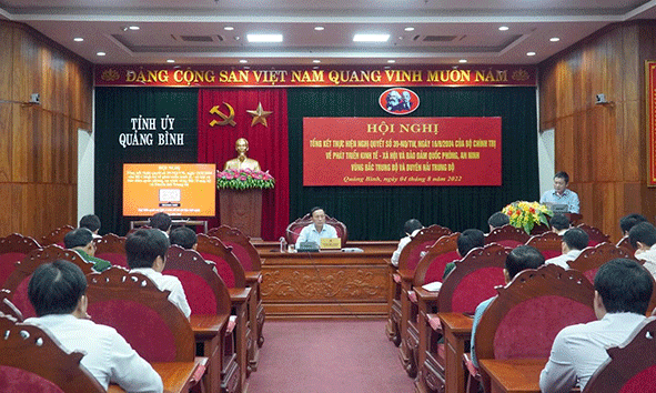 Thực hiện Nghị quyết số 39-NQ TW Quảng Bình đạt được những kết quả quan trọng