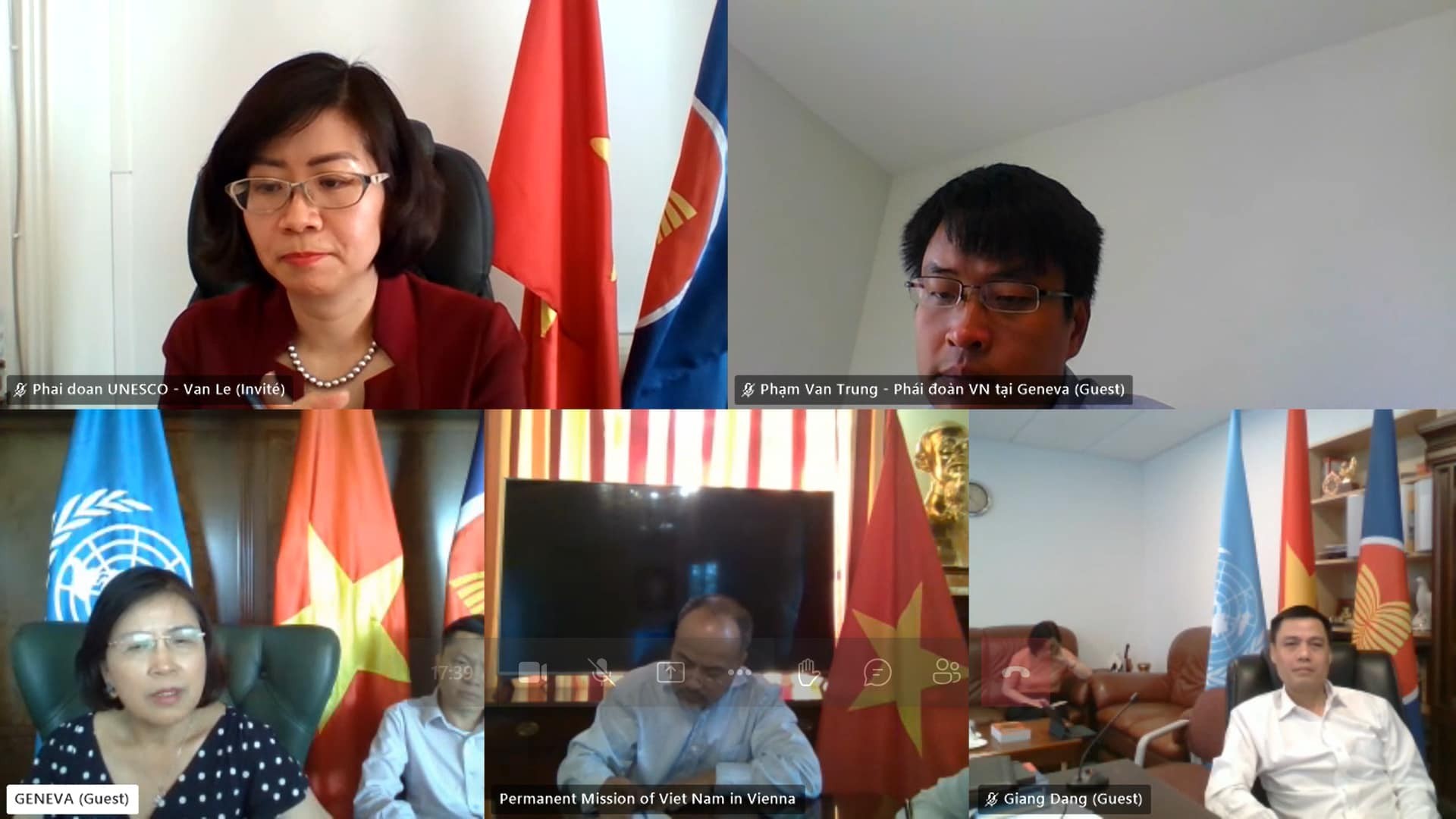 Tăng cường phối hợp trong công tác ngoại giao đa phương