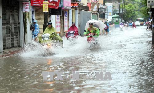 Mưa lớn sẽ tiếp tục diễn ra ở khu vực Đồng bằng và miền núi phía Bắc
