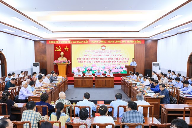 Quy hoạch tổng thể quốc gia phải đáp ứng yêu cầu hoạch định phát triển đất nước