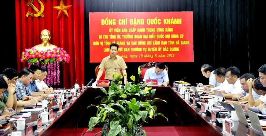 Bắc Quang Nỗ lực cao nhất hoàn thành vượt mức các chỉ tiêu năm 2022