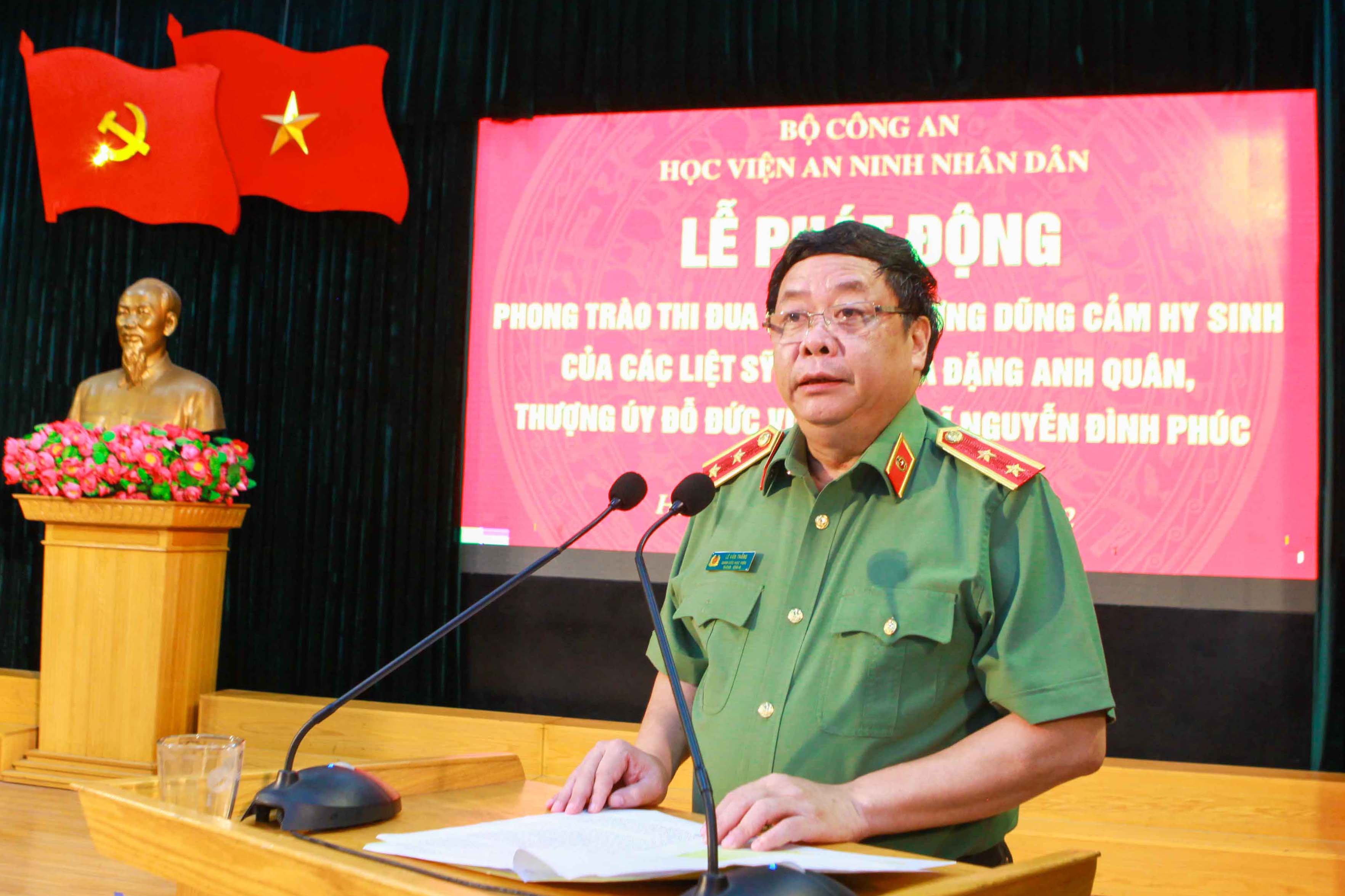 Phát động học tập theo gương dũng cảm của 3 liệt sĩ Công an Thủ đô