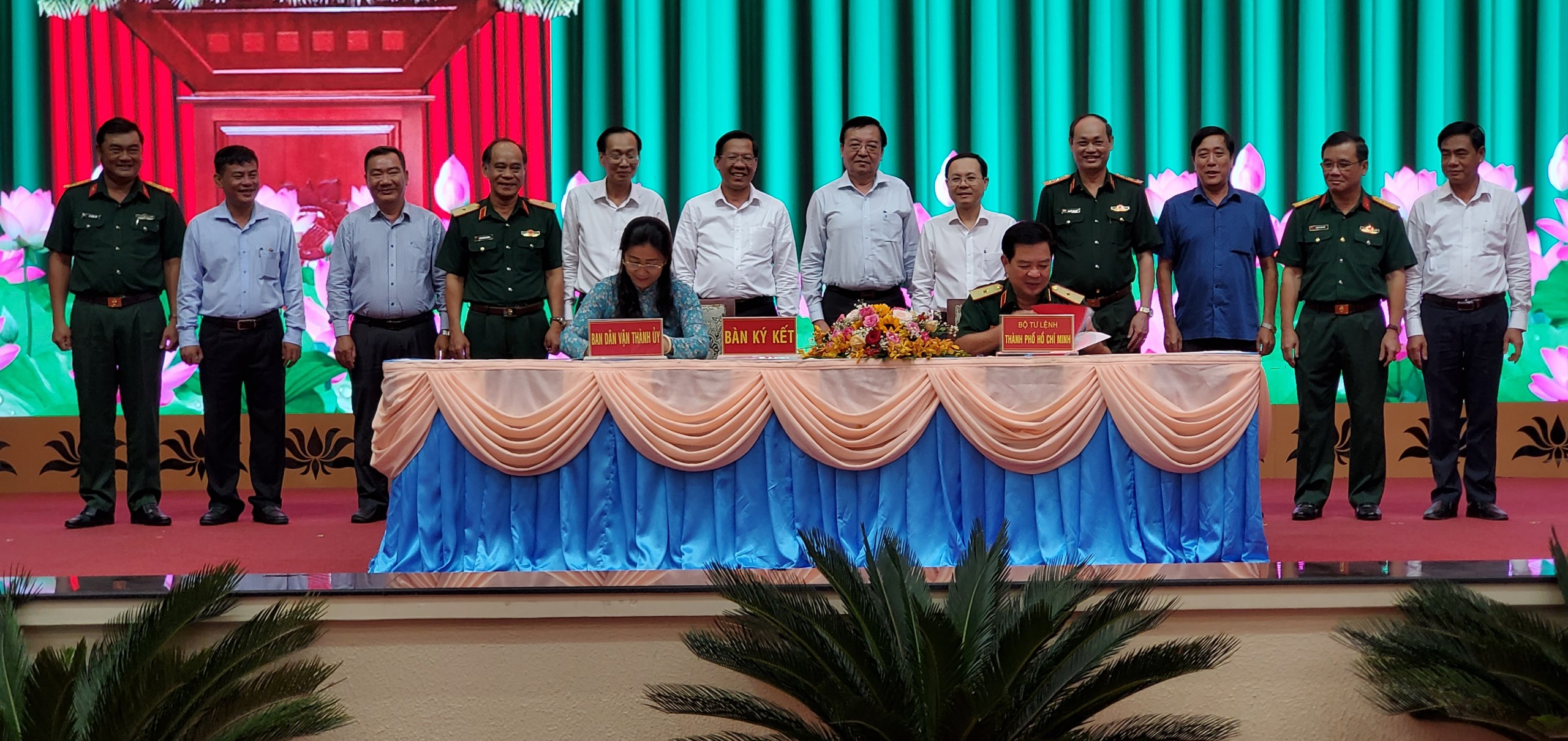 Tăng cường công tác phối hợp giữa Bộ Tư lệnh với các Ban Đảng Thành ủy TP Hồ chí Minh