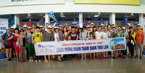 Thừa Thiên Huế khai thác thị trường khách Thái Lan bằng các chuyến bay nguyên chuyến