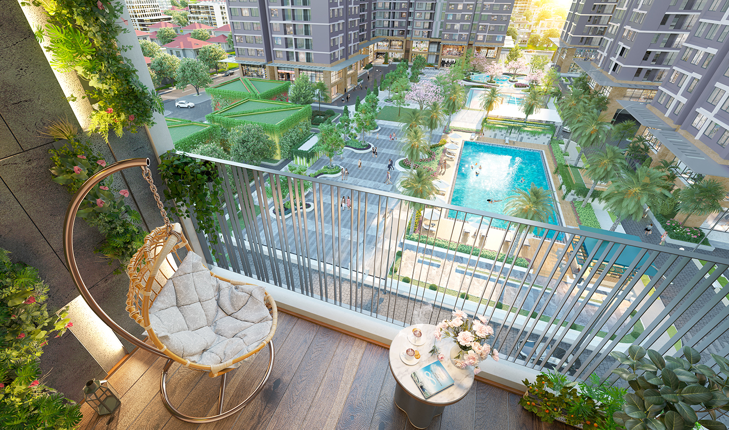 Hanoi Melody Residences – Nơi ô cửa đều mở ra miền xanh yên bình