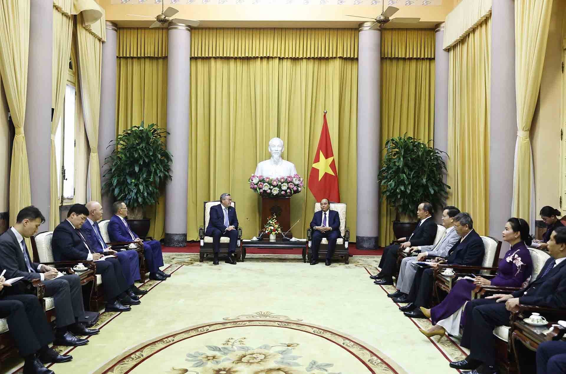 Củng cố, phát triển quan hệ hữu nghị, hợp tác Việt Nam - Kazakhstan