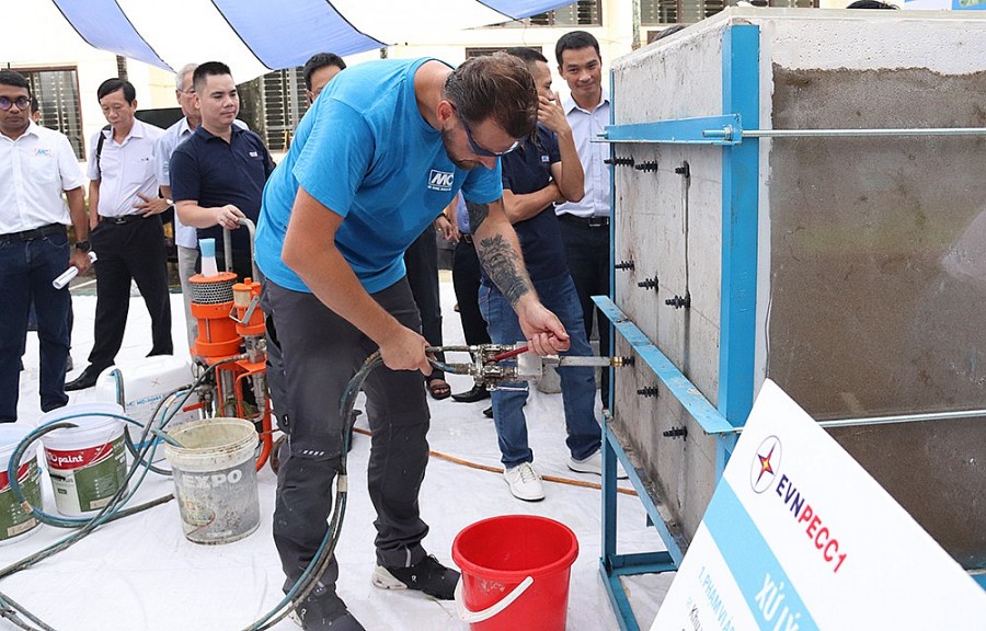Tìm giải pháp xử lý chống thấm, gia cố cho các công trình năng lượng
